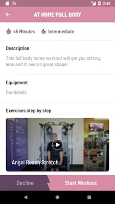 Ladydoc Fit android App screenshot 1